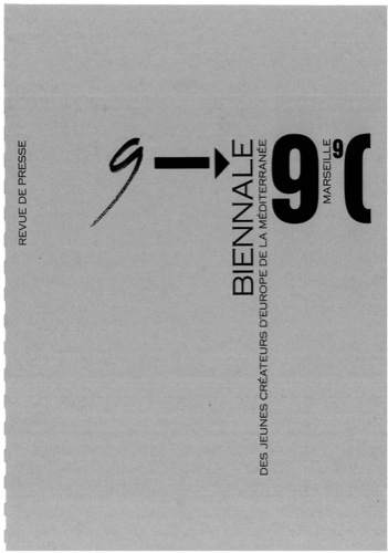 Revue de presse Biennale 90 Vol. I (Press Review Part 1)