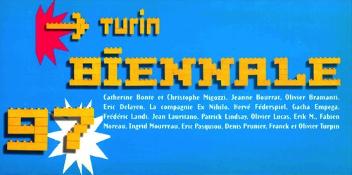 Turin Biennale ’97 (Post Biennial Exhibition Invitation, Marseille Selection)