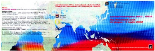 Sanmarinosarajevo 2001 – 2002. The Promised Land (Exhibition Flyer)