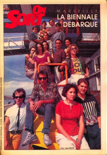 La Biennal Debarque. On Sort (Biennial Advertising and Program)