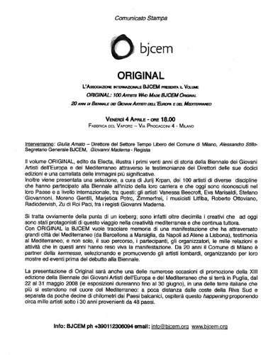 “Original” Press Release